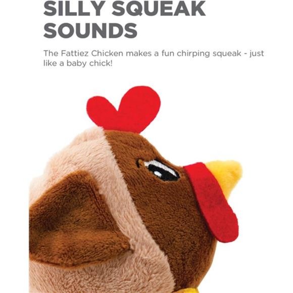 Dog Toys Chicken Plush Squeaky, XS Size Thanksgiving Theme - Picture 4 of 6